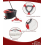 5 Pack Microfiber Mop Head Refills for Triangle Swivel Mops, Machine Washable, Easy to Replace, Deep Cleaning for 1-Tank System, R 3