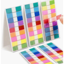 900 Blätter Sticky Notes Haftstreifen Klebezettel Transparent Page Marker Klein Haftstreifen Wiederbeschreibbar Durchsichtige Index Tabs für Schrein