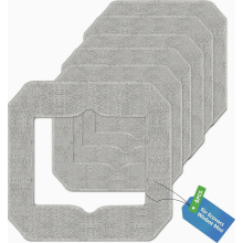 6er-Pack Reinigungspads für Fensterputzroboter, Ersatztücher W-CC02-0012, waschbare Mikrofaserpads für effektive Reinigung