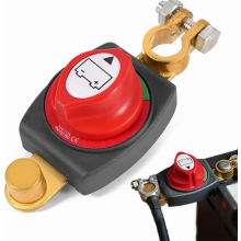 Wasserdichter, robuster 12V/48V-Batterietrennschalter für Auto, Motorrad, Boot und Schifffahrt