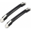 2 Piece Luggage Handle Replacement, Durable Repair Handles for Suitcases, Tool Cases and Storage Boxes, Universal Carry Handle Set 1
