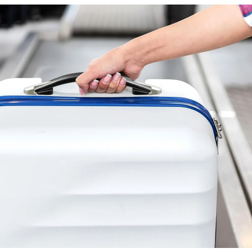 2 Piece Luggage Handle Replacement, Durable Repair Handles for Suitcases, Tool Cases and Storage Boxes, Universal Carry Handle Set 1