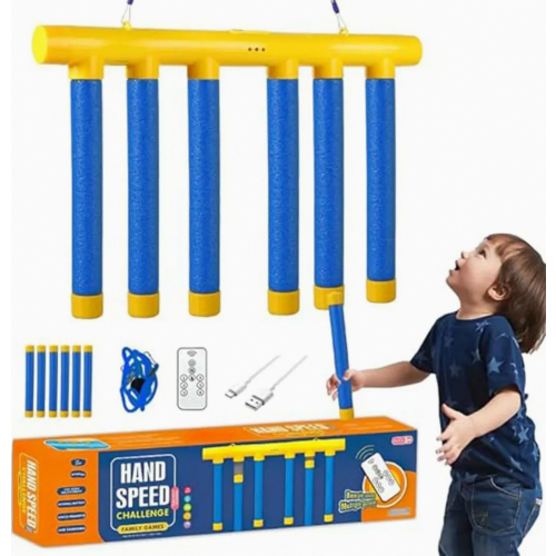 Falling Stick Catch Game, Sensory Integration Toy, Interactive Indoor Drop Stick Game for Children, Fun Hand Eye Coordination Acti