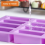 2 Pack Silicone Cereal Bar Molds, Nonstick 8-Cavity Energy Bar Baking Pan, Rectangular Mold for Bread, Brownies, Cornbread, Cheese 5