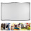 Tragbare Leinwand mit Projektion 100 Zoll 16:9 15