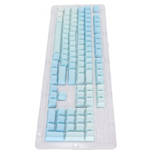 PBT Tastenkappen 104er Set Frostblau