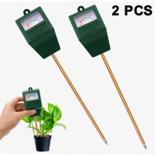 Bodenfeuchtemesser, analoger Bodentester für Pflanzen, Gartenbau, Landwirtschaft und Rasenpflege, keine Batterien erforderlich, 4er-Pack