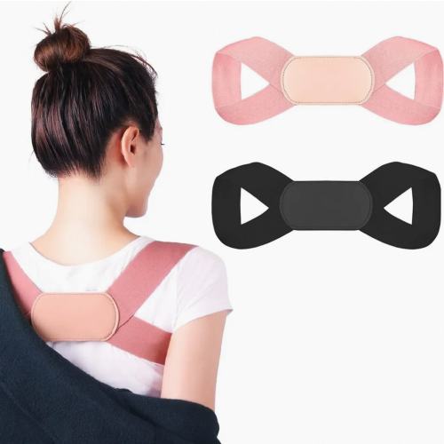 2 Pack Posture Corrector Adjustable Upper Back Support Back Straightener for Women and Men, Comfortable Daily Wear