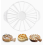 Classic Plastic Cake Divider 31.5 cm, Dual-Sided Pie Cutter for 14 or 16 Equal Pieces, White, Durable Kitchen Tool 1