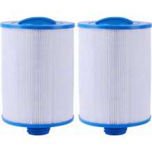Paquete de 2 cartuchos de filtro para spa Pleatco PWW50, compatible con Unicel 6CH-940, filtro de repuesto para spa Whirlpool, plisado duradero D