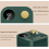 Wireless Humidifier, Portable USB Mini Humidifier, 4 Quiet Mist Modes, Power Indicator, 800 ml, Green 3