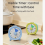 Visual Timer for Kids, 60-Minute Countdown Timer for Desk Study, Classroom, Office and Kitchen Use 6