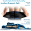 Adjustable Lumbar Support Belt for Lower Back Stabilization, Back Brace for Sciatica Relief, Comfortable Waist Support for Men and 3