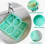 Silicone Soap Mold, 6-Cavity Oval and Rectangular Mold for Handmade Soap, Candle, and Resin Crafts 6