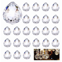 24 Stück Kristalle zum Aufhängen, 0.8"/20mm Kristall