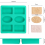 Silicone Soap Mold, 6-Cavity Oval and Rectangular Mold for Handmade Soap, Candle, and Resin Crafts 4