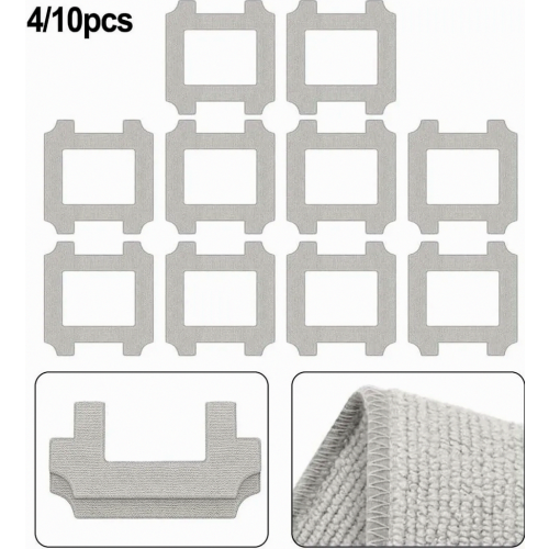Replacement Microfiber Mop Cloth Set for Window Cleaning Machines, Washable and Reusable Cleaning Cloths, 10 Pack 2