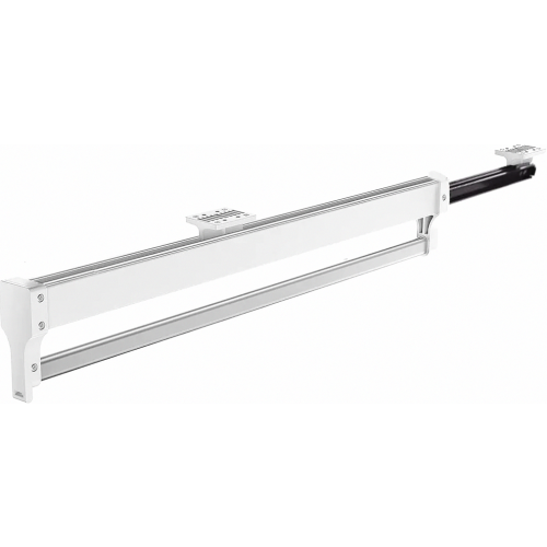 Adjustable Pull Out Wardrobe Clothes Rail Telescopic Hanger Bar 292 mm White for Closet Storage and Organization 1