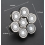 7-Blade Replacement Head for Electric Shavers, Universal Razor Head for Men, 7D Silver, Durable Grooming Accessory 6