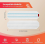 4 Pack Microfiber Mop Replacement Pads, Reusable Floor Cleaning Refills for Flat Mop, Soft Absorbent Washable Pads for Everyday Ho 4