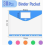 30-Pack A4 File Folders, 5 Colors Document Wallets with Hook and Loop Closure, Waterproof Clear Pockets with 11 Holes, Transparent 2