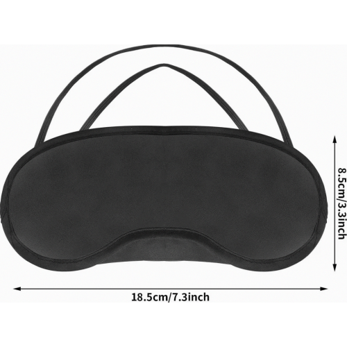 24 Pack Soft Sleep Mask for Side Sleepers, Light Blocking Eye Mask with Adjustable Strap, Comfortable Night Blindfold for Men, Wom 1