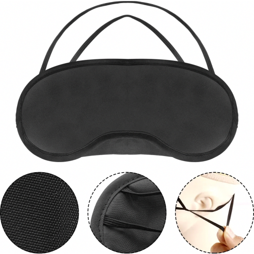 24 Pack Soft Sleep Mask for Side Sleepers, Light Blocking Eye Mask with Adjustable Strap, Comfortable Night Blindfold for Men, Wom 2