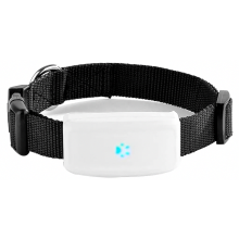 GPS tracker pre psov, bez predplatného, GPS vyhľadávač s aplikáciou a obojkom, vodotesný IP66 GSM GPRS tracker