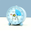 Visual Timer for Kids, 60 Minute Countdown for Classroom Office Kitchen, Desk Timer Time Management Tool with Quiet Operation, Blu 1