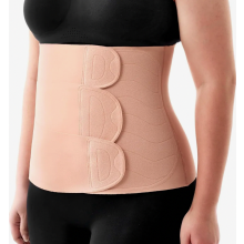 Postpartum buikband met 3D-compressie en rugondersteuning, naadloze buikband voor dagelijks gebruik en sport, onzichtbare shapewear.