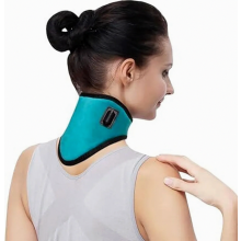 Nackenwärmer USB Nackenheizkissen mit 3 Heizstufen Nackenschutz Heizkissen mit Abschaltautomatik Nackenbandage Schnellaufheizende Nackenstütze Verst