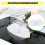 8 Pack Steam Cleaner Microfiber Covers Compatible with Easyfix SC1 SC2 SC3 SC4 SC5 SC7 Replacement Mop Cloth Set White 3