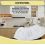 8 Pack Steam Cleaner Microfiber Covers Compatible with Easyfix SC1 SC2 SC3 SC4 SC5 SC7 Replacement Mop Cloth Set White 4