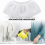 8 Pack Steam Cleaner Microfiber Covers Compatible with Easyfix SC1 SC2 SC3 SC4 SC5 SC7 Replacement Mop Cloth Set White 6