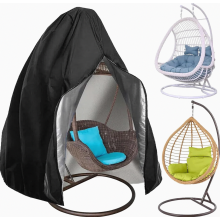 Funda para silla colgante de exterior, impermeable, de tela Oxford 210D, resistente al viento y a los rayos UV, funda protectora de invierno para si