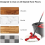 5 Pack Triangle Mop Head Replacement Set, Microfibre Easy Wring Turbo Refill Heads for Cleaning, Durable and Reusable Mop Refills 6