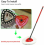 5 Pack Triangle Mop Head Replacement Set, Microfibre Easy Wring Turbo Refill Heads for Cleaning, Durable and Reusable Mop Refills 2