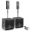 Vonyx VX1000BT 1000W Column Array Speaker Set - Active Powered PA Speakers 1