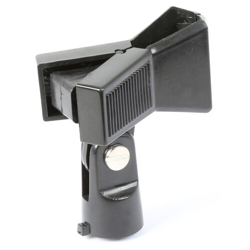 Vonyx 188.140 Microphone Clamp Holder - Adjustable Mic Clip & Adapter