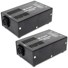 Skytec 2-Way Crossover Filter Pair 2000W High Pass Speakers for Sound Systems