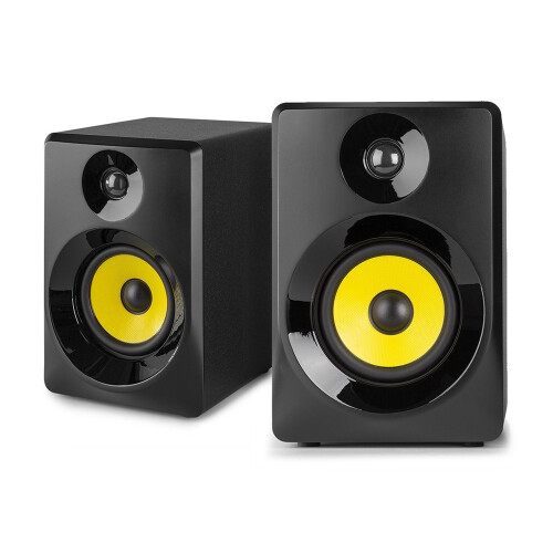 Vonyx SMN30B Active Studio Monitors - 3" Powered Speakers for Music Production