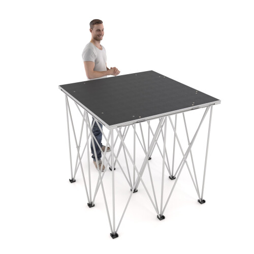 PD X-Lite750 Portable Stage Platform Riser System - 1m x 1m x 1m
