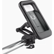 Universele waterdichte telefoonhouder voor op het stuur van de fiets of motor, geschikt voor iPhone 15 14 13 12 11 Pro Max Plus en Samsung Galaxy S2