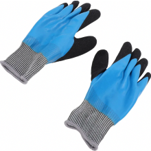 Guanti isolanti da elettricista, guanti da lavoro in gomma resistenti ad alta tensione da 380V a 1000V, ignifughi, sottili, per la sicurezza profess