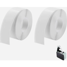 P15 Labels, 2 Rollen 12 mm * 40 mm Selbstklebendes Thermoband Etiketten, Kompatibel mit P15 Etikettendrucker, Geeignet für Zuhause, Büro, Schule, La