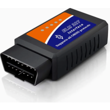 Oiriúntóir Bluetooth OBD2 le haghaidh Uirlis Diagnóiseach Gluaisteán, Oiriúntóir OBD do Gach Feithicil Phrótacail OBDII, Uasghrádaithe V1.5