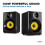 Vonyx 50B Active Studio Monitors Pair 5" Powered Speakers 140W Black 4