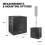Vonyx SWA18 18" Active Subwoofer Pair - 2000W DJ PA Disco Bass Speakers 5