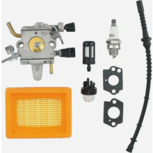 Vergaser mit Luftfilter für Stihl FS400 FS450 FS480 SP400 SP450 Kettensägen-Fadentrimmer. Ersetzt ZAMA C1Q-S34H, 4128 120 0651, 4134 141 0300