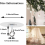 3 Pack Self-Adhesive Ceiling Hooks with Safety Lock, Heavy Duty No Drill Wall Hooks, Extra Strong Adhesive Hooks for Hanging Flowe 4